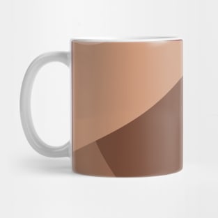 Retro Desert Wind Vector Abstract Pattern Mug